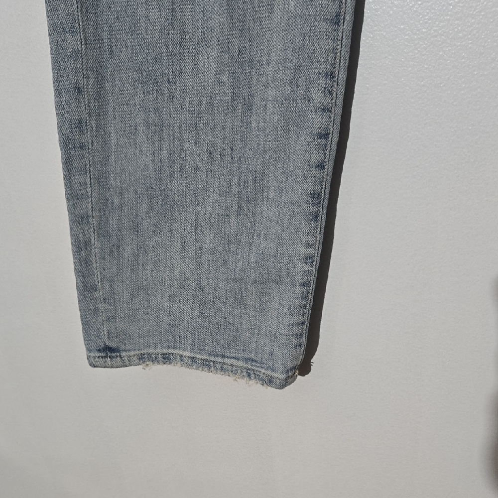 🏠 Pistola Cassie Super High Rise Blue Denim Jeans Size 31 - Picture 10 of 11